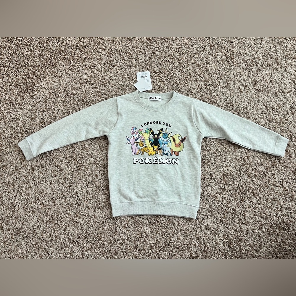 Pokémon graphic crewneck sweatshirt kids - Picture 3 of 7
